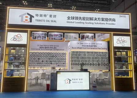 Un stand personnalis&eacute; pr&eacute;sente la force et connecte les opportunit&eacute;s mondiales &mdash; Le caoutchouc Hebei Tebiete brille &agrave; l'Automechanika Shanghai 2025
