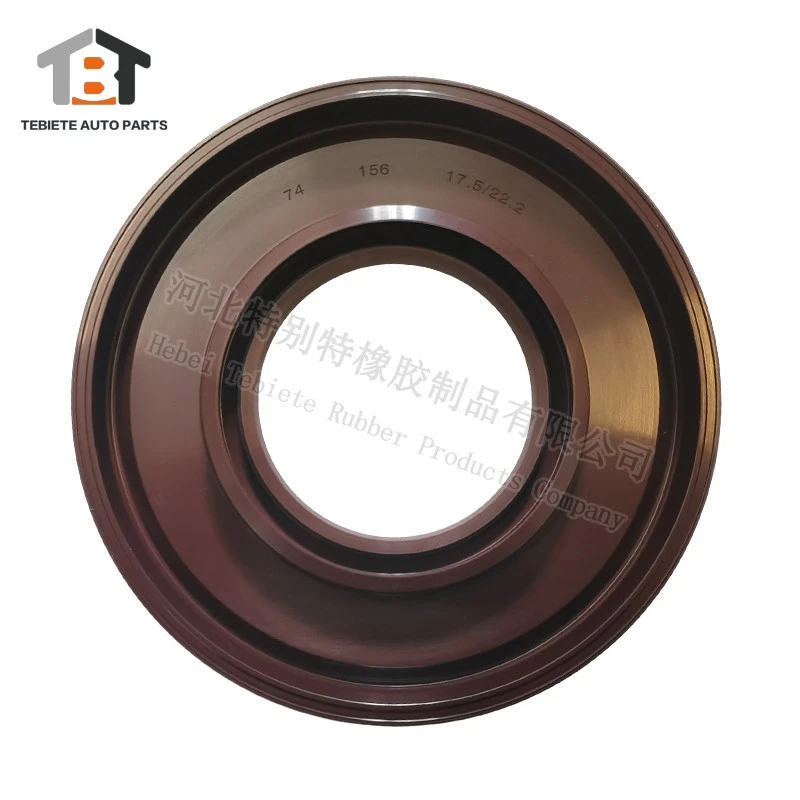 Joint d'huile enti&egrave;rement recouvert de caoutchouc, &eacute;tanche, 74x156x17.5/22.2, pour FAW 3104045-A0R/B NISSAN 38212-00Z01