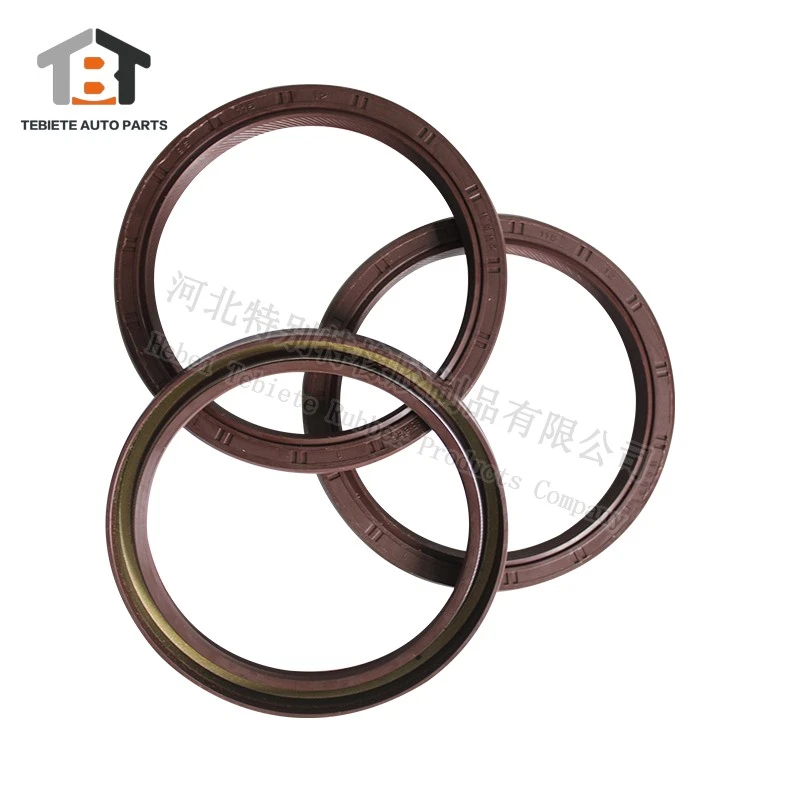 Joint d'huile de vilebrequin avant 95*115*12, torsion droite FKM/NBR pour camion Sino