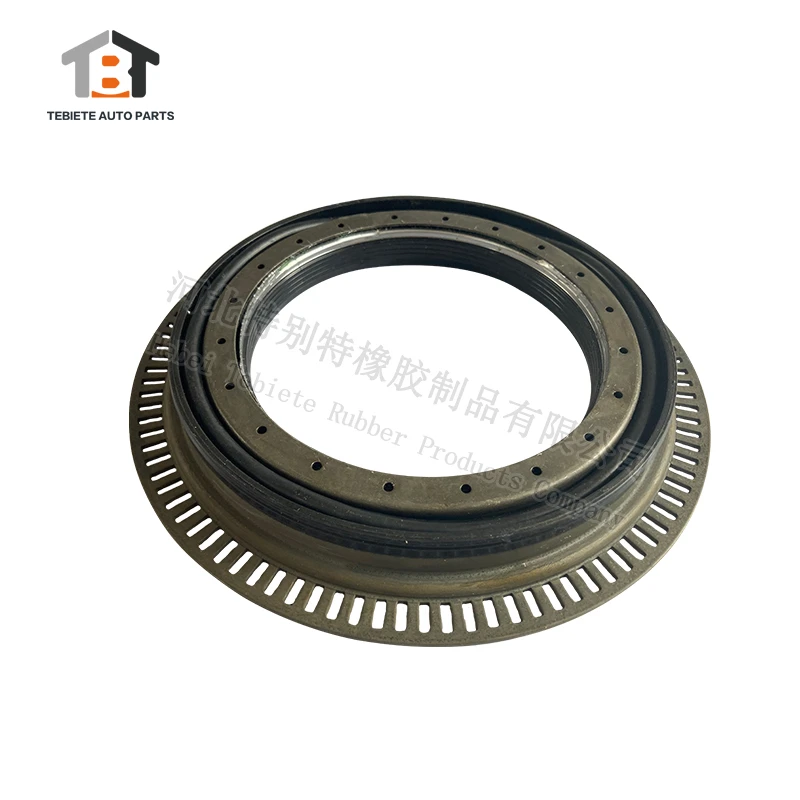 Joint d'huile de moyeu de roue antiblocage, 107.6x152.6x18.5/19.5, anneau de tonalit&eacute; ABS pour remorque Fruehauf/camion Volvo M100500/088.506